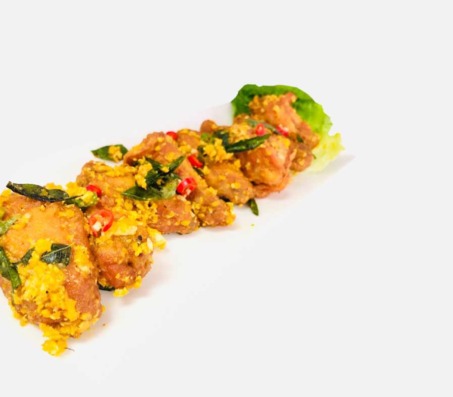 SALTED EGG CHICKEN WINGS